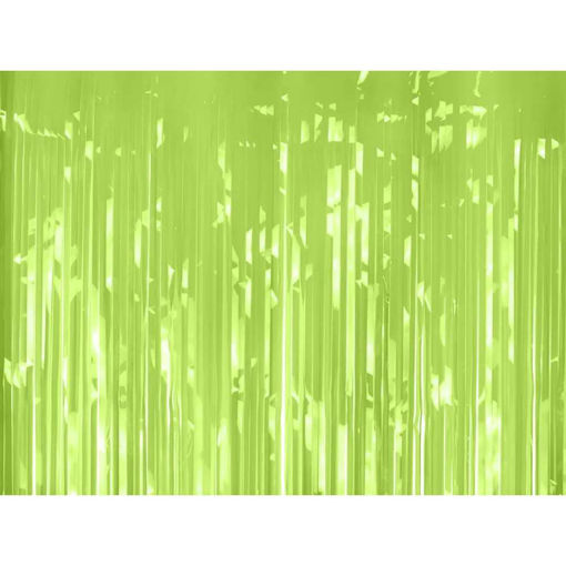 Picture of BACK DROP CURTAIN LIME 100 X 200CM